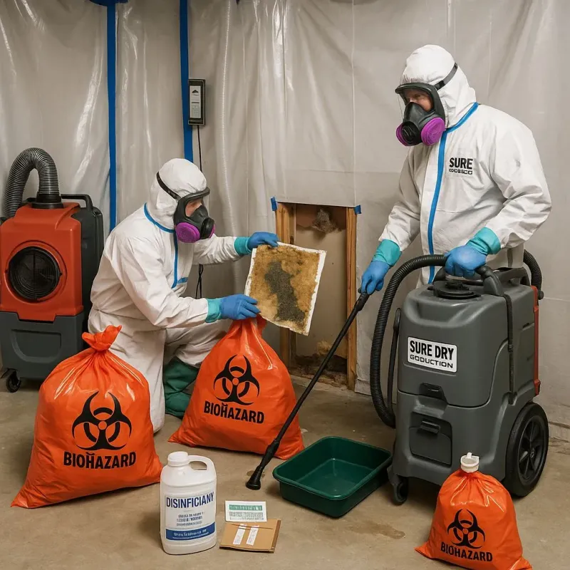 Contaminated Water Handling Protocols process in Westminster, CA