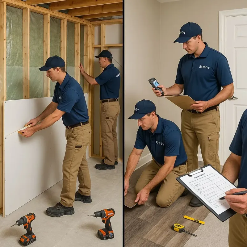 Repairs and Reconstruction process in Westminster, CA